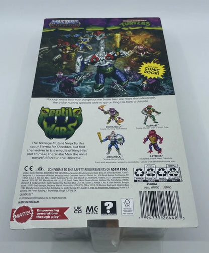 2024 - MOTU Origins Turtles of Grayskull MEKANECK Snake Spy Figure - Mattel