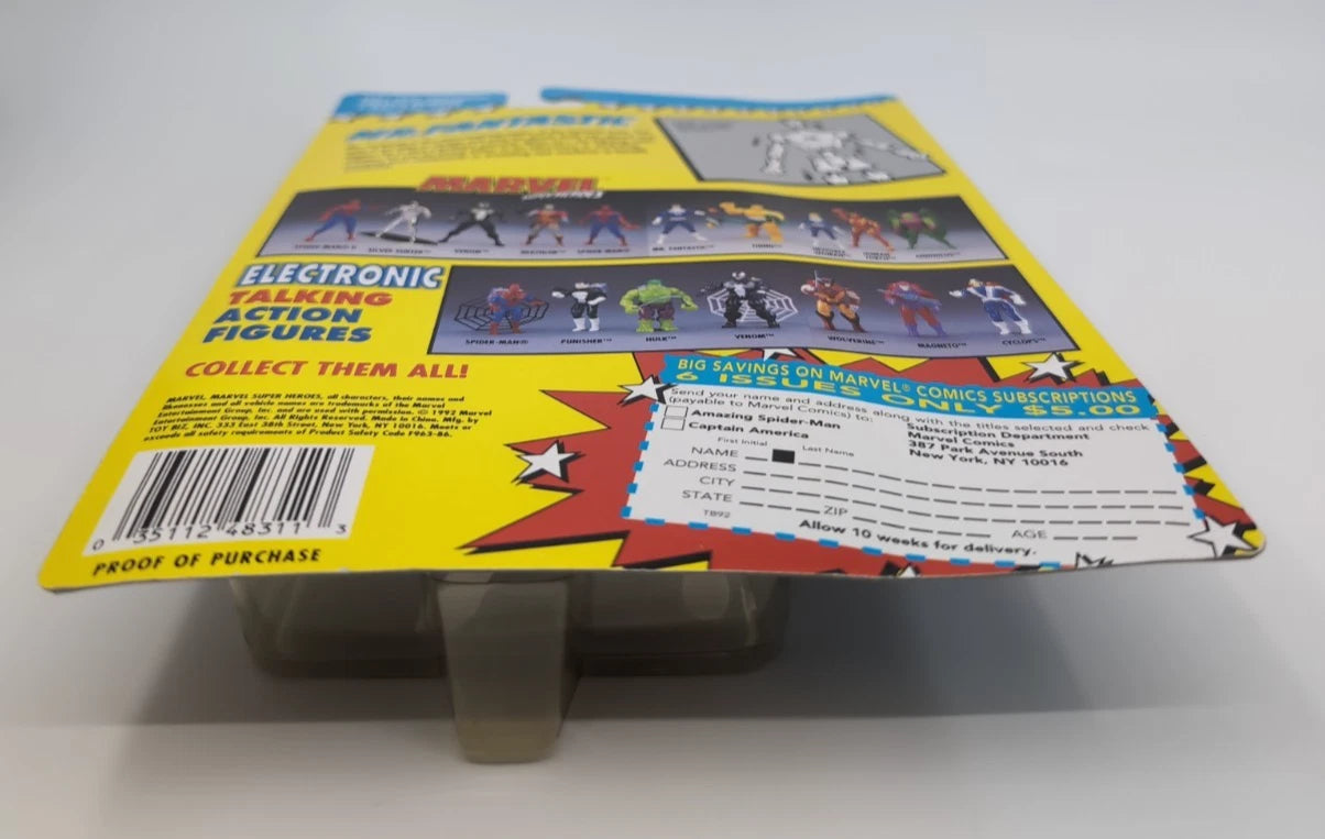 1992 - Marvel Super Heroes - Mr. Fantastic 5-Way Stretch - Toy Biz