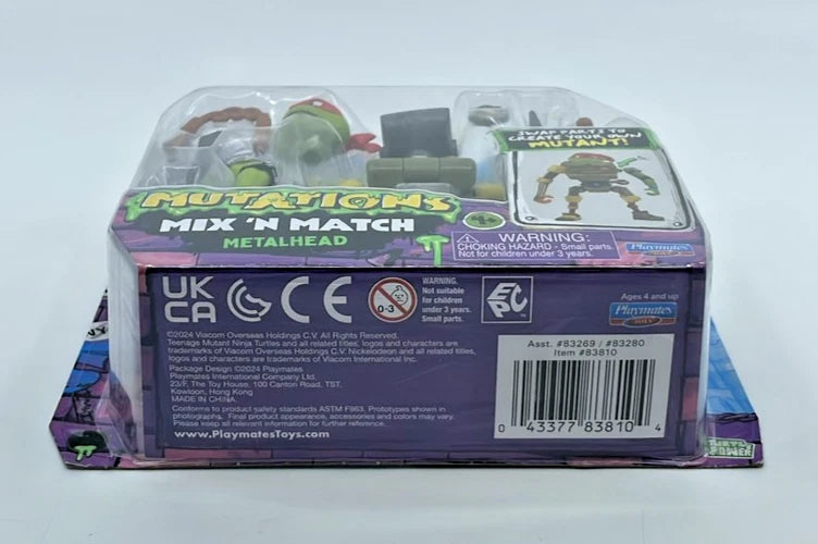 TMNT Tales Mutations Mix N Match Metalhead Figure with Figure Protector