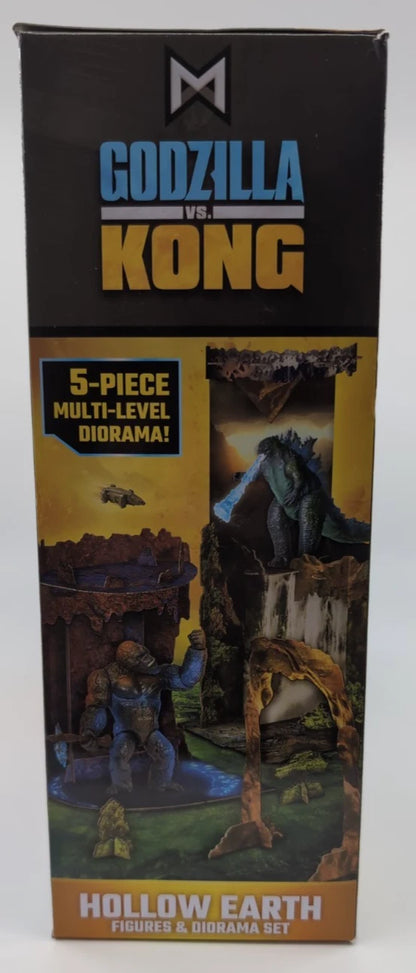 2023 - Monsterverse Godzilla vs Kong - Hollow Earth Diorama Set - Playmates