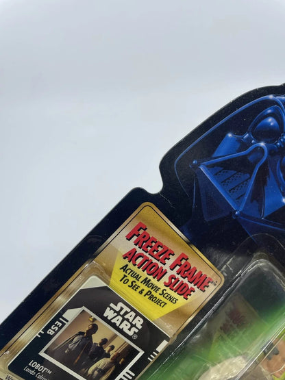 1998 - Star Wars POTF - Lobot Freeze Frame Figure - Hasbro/Kenner