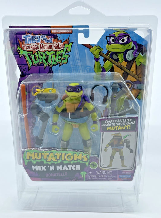TMNT Tales Mutations Mix N Match Donatello Figure Playmates with Figure Protecto