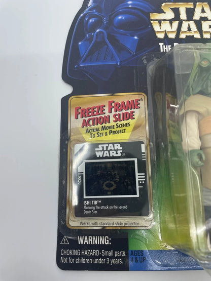 1997 - Star Wars Power of the Force - Ishi Tib Freeze Frame - Kenner Figure