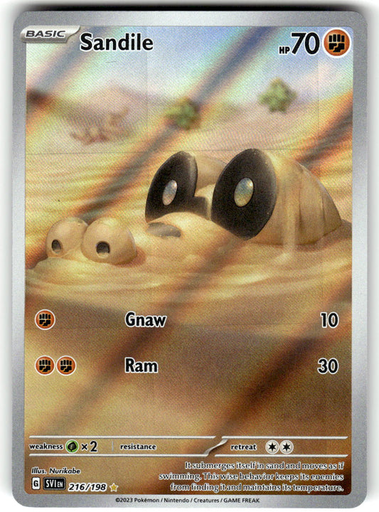 SV01: Scarlet & Violet Base Set #216/198 Sandile