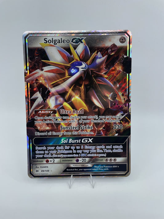 SM Base Set #89/149 Solgaleo GX XL