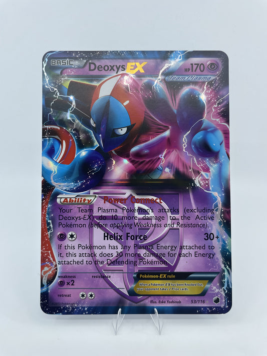 Plasma Freeze #53/116 Deoxys EX (Team Plasma)