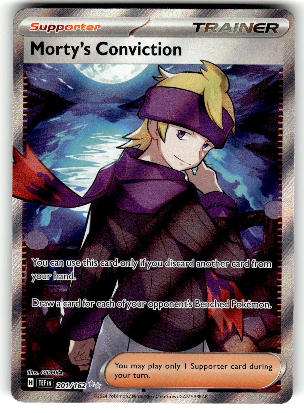 SV05: Temporal Forces #201/162 Morty's Conviction