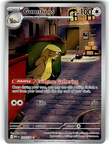 ME01: Mega Evolution #153/132 Gumshoos