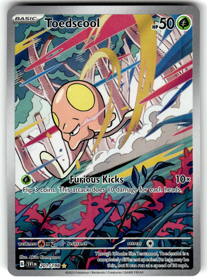 SV01: Scarlet & Violet Base Set #201/198 Toedscool