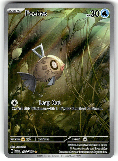 SV08: Surging Sparks #198/191 Feebas