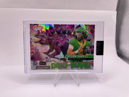 2024 Wild Card Alumination Dino-Might Football - Stegasaurus Dillon Gabriel #/5