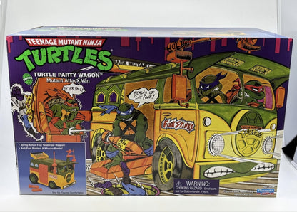 TMNT Turtle Party Wagon Mutant Attack Van Playmates 2021 Brand New