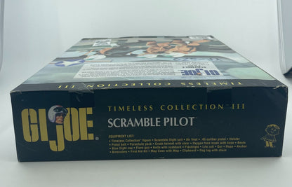 Hasbro 2000 GI Joe Timeless Collection III: Scramble Pilot (Black) - NIB