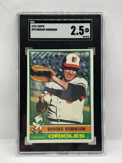 1976 Topps - Brooks Robinson #95 SGC 2.5