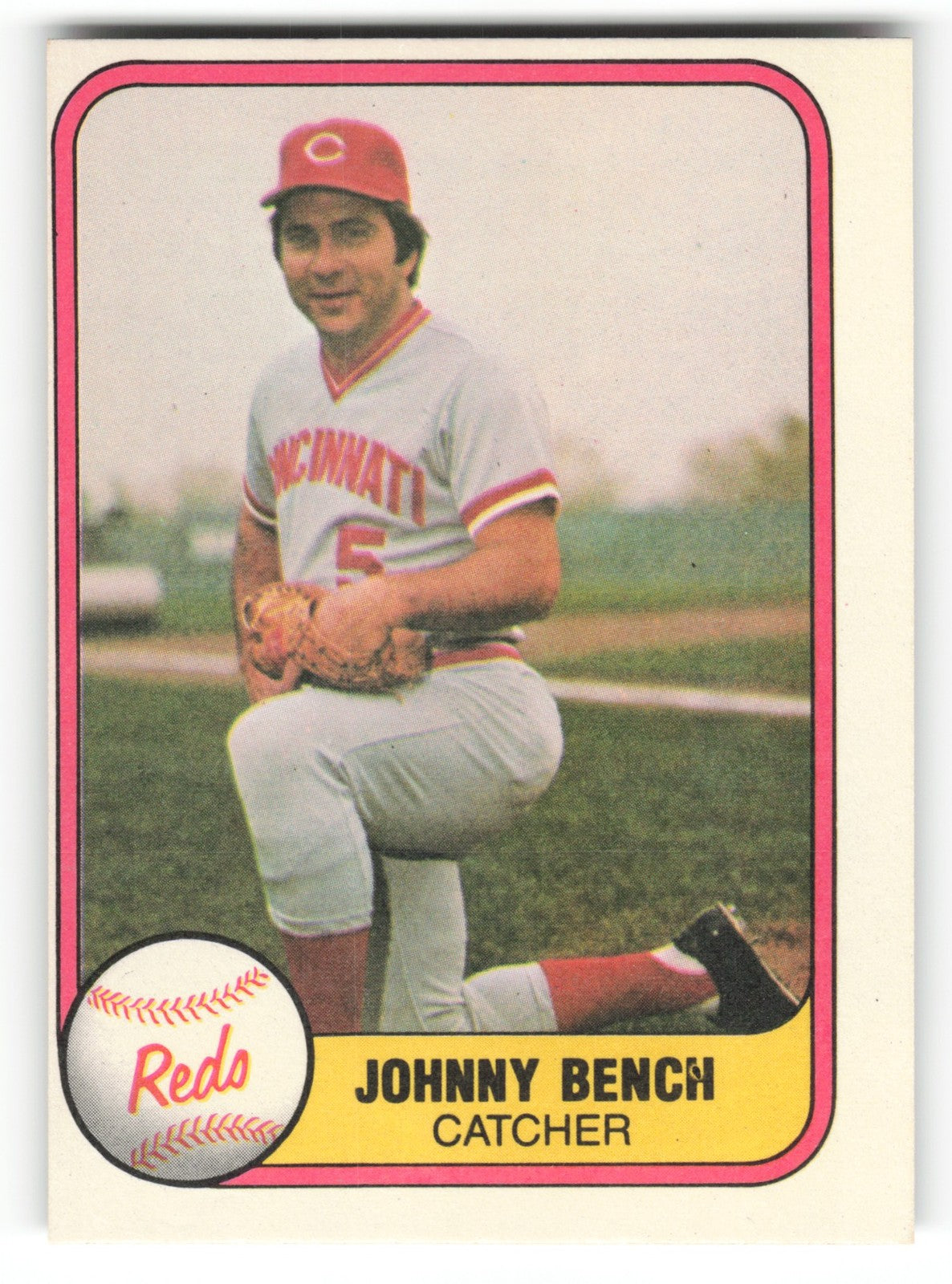 1981 Fleer Johnny Bench Cincinnati Reds #196