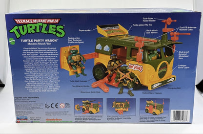 TMNT Turtle Party Wagon Mutant Attack Van Playmates 2021 Brand New