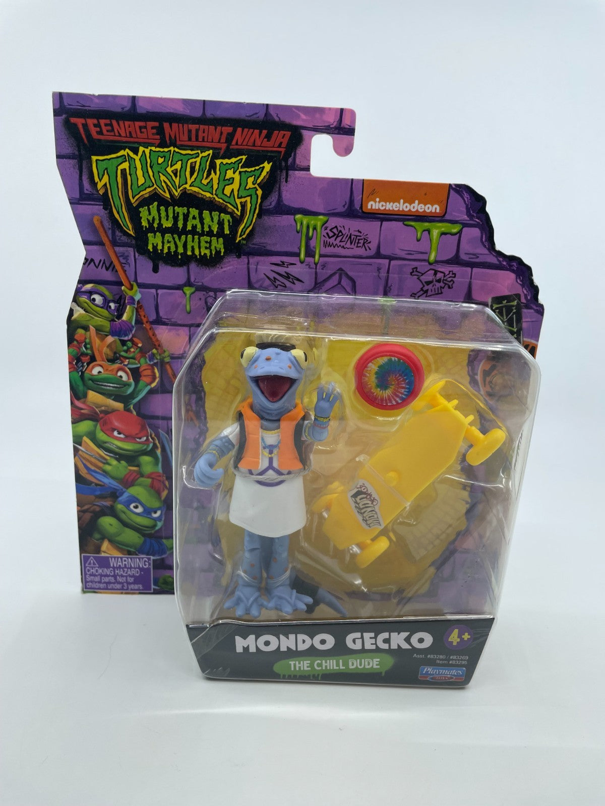 Mutant Mayhem MONDO GECKO Teenage Mutant Ninja Turtles 5" action figure 2023 new