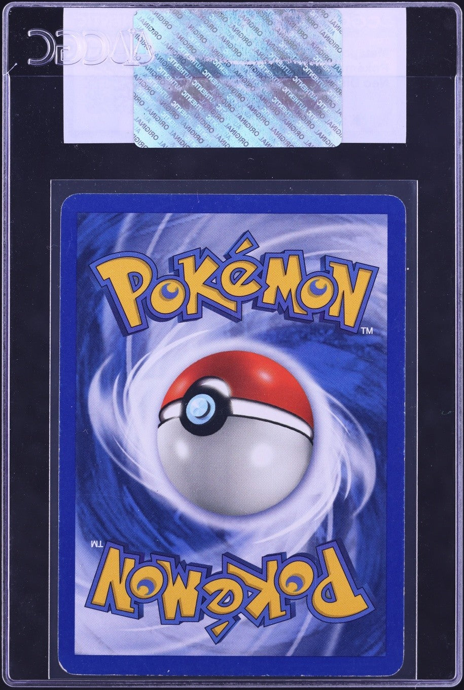 2001 Pokemon Neo Discovery 1st Edition Metapod #42 CGC AUTH