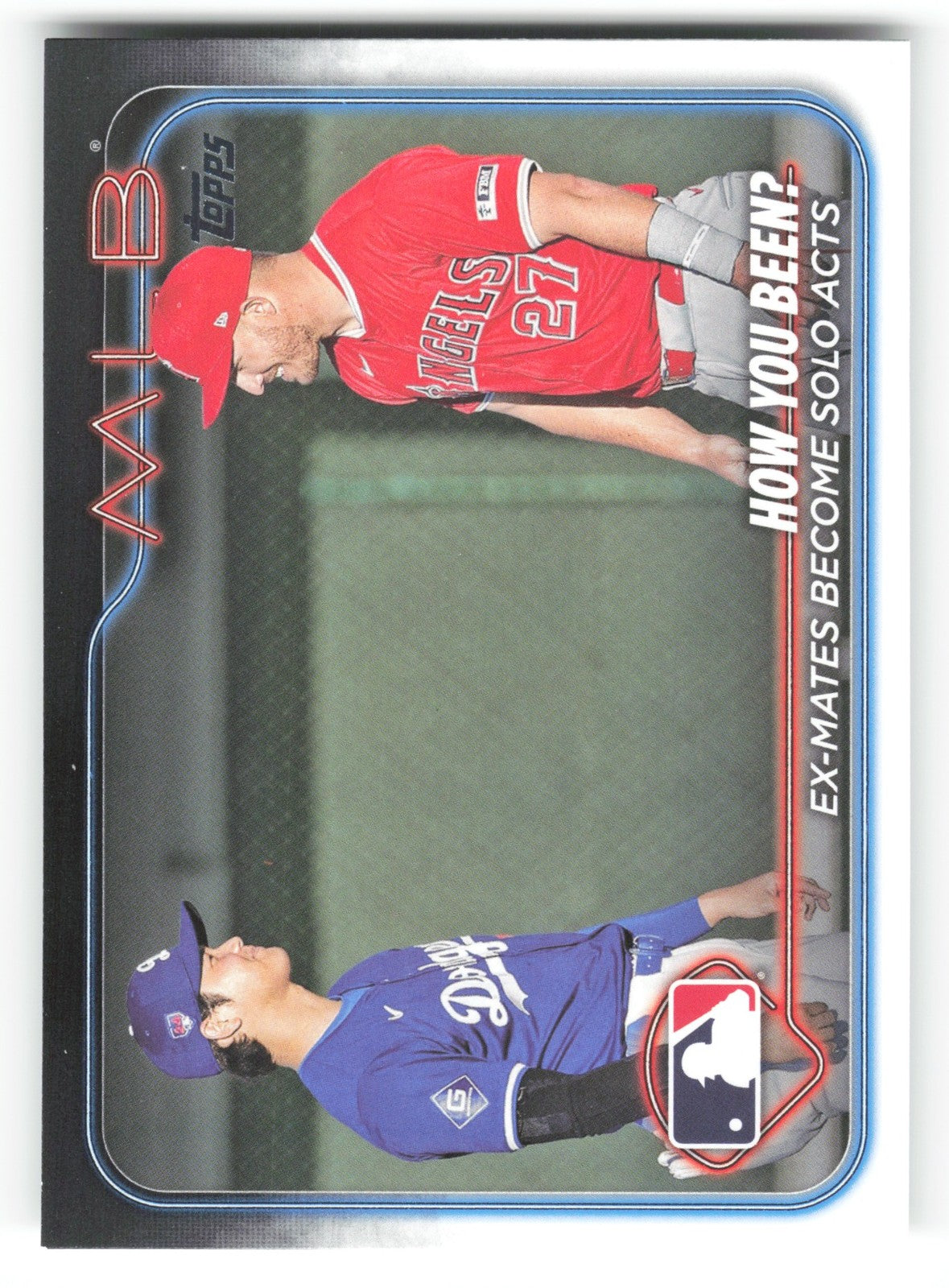 2024 Topps Veteran Combos: Shohei Ohtani / Mike Trout US76
