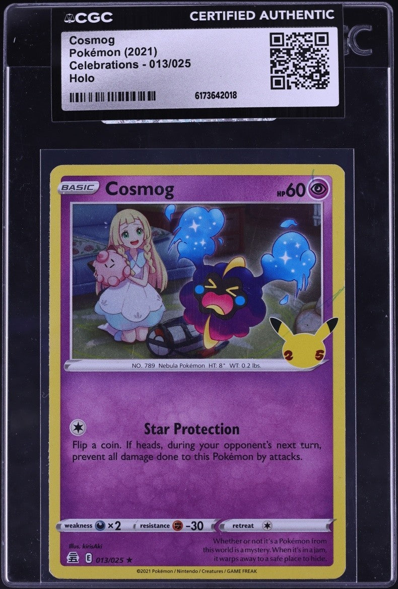 Cosmog 013/025 Celebrations Holo