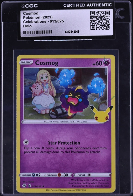 Cosmog 013/025 Celebrations Holo