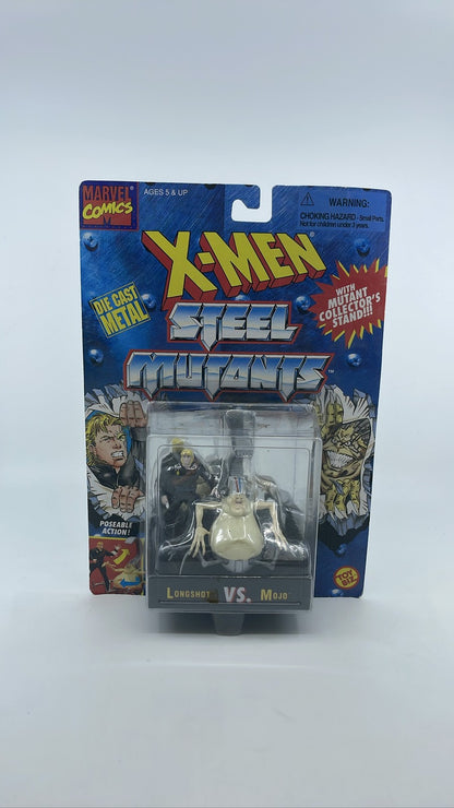 X-Men Steel Mutants Longshot Mojo 1994 Toy Biz Die-Cast Figure