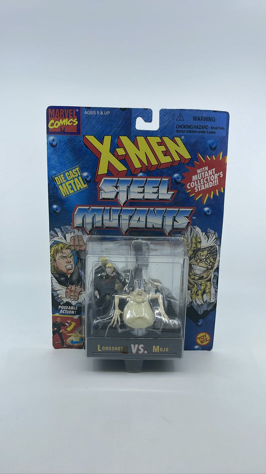 X-Men Steel Mutants Longshot Mojo 1994 Toy Biz Die-Cast Figure