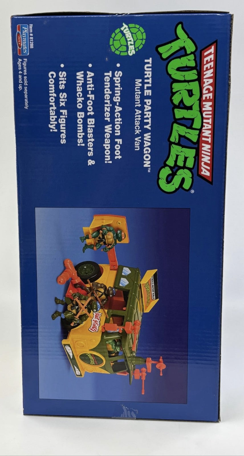 TMNT Turtle Party Wagon Mutant Attack Van Playmates 2021 Brand New
