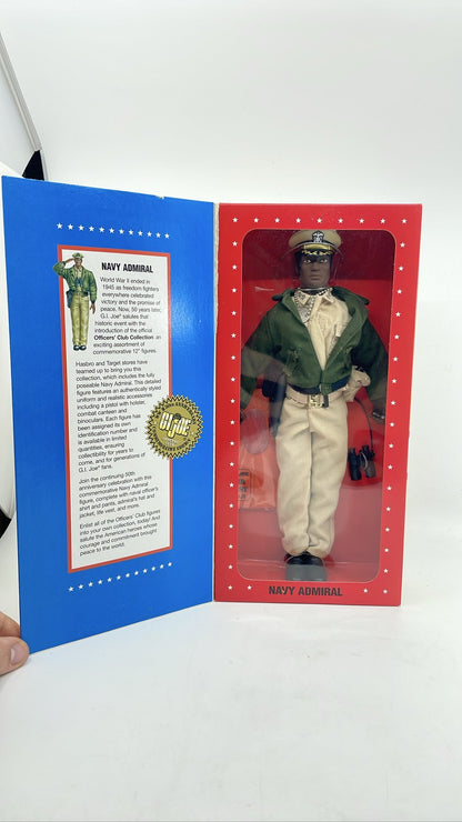 1996 GI Joe Navy Admiral 12 inch Action Figure WWII 50th Anniversary