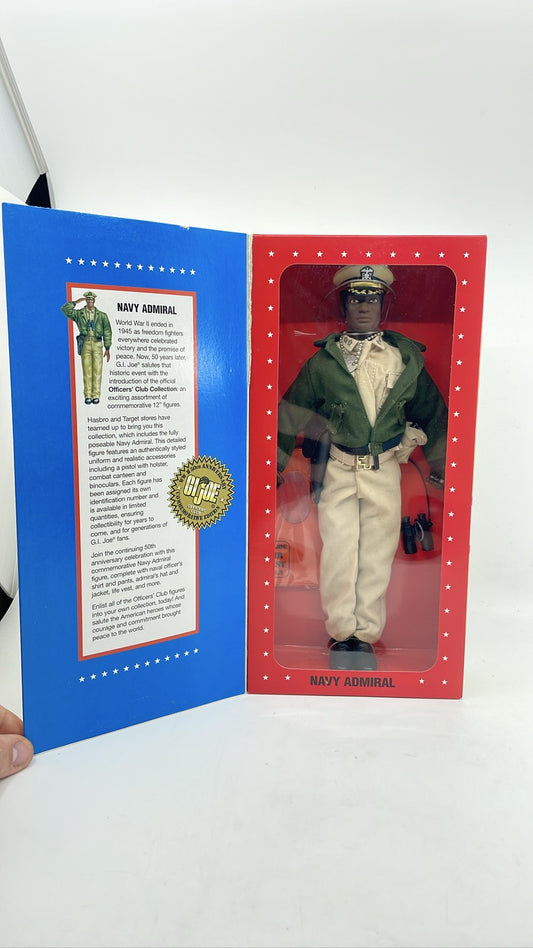 1996 GI Joe Navy Admiral 12 inch Action Figure WWII 50th Anniversary