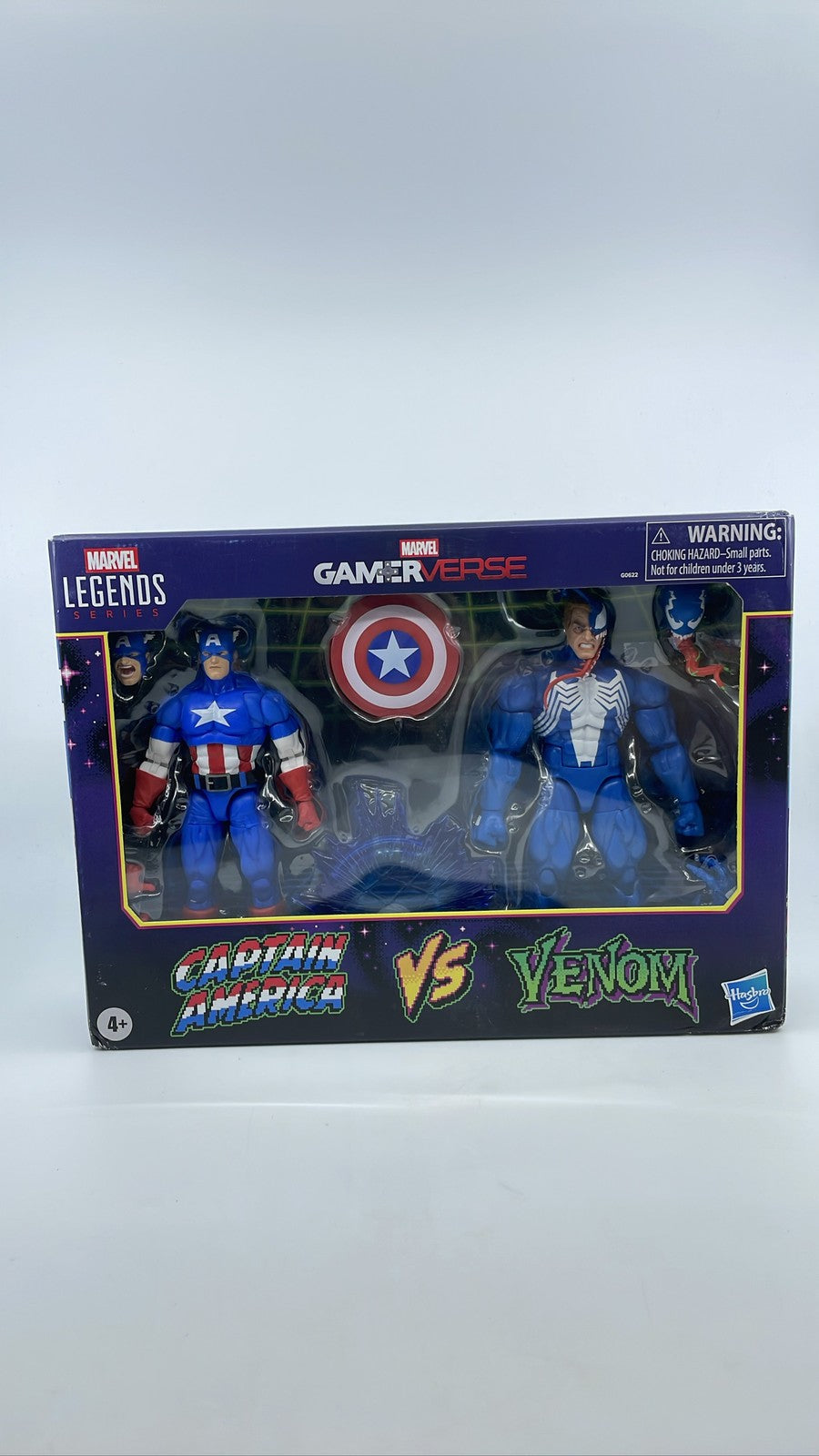 Marvel Legends Gamerverse Cap vs Venom 6" Figure 2-Pack