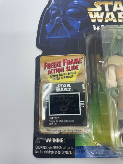 1997 - Star Wars Power of the Force - Ishi Tib Freeze Frame - Kenner Figure