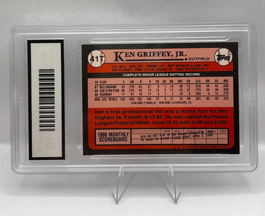 1989 Topps Traded - Ken Griffey Jr #41T (RC) MVP 10