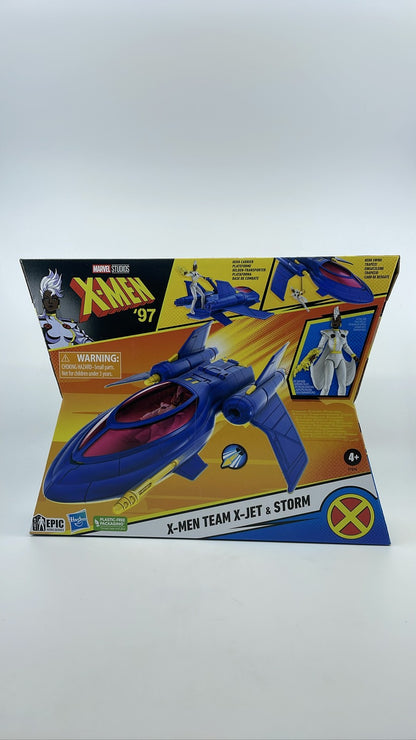 Marvel X-Men '97 Team X-Jet & Storm Hero Series Hasbro