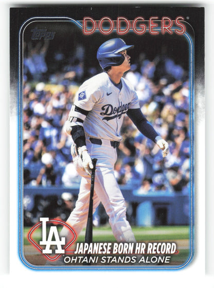 2024 Topps Update Shohei Ohtani Los Angeles Dodgers #US123