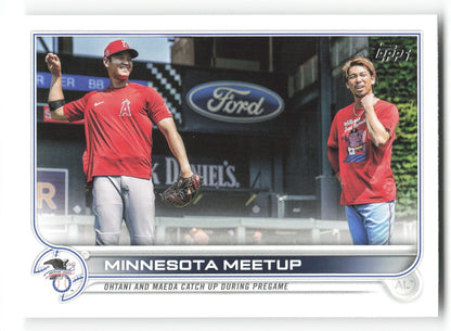 2022 Topps Minnesota Meetup Los Angeles Angels/Minnesota Twins #122