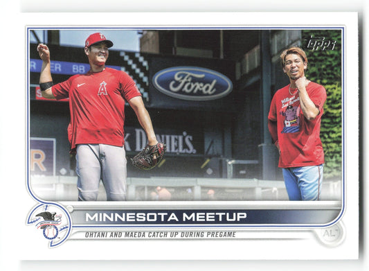2022 Topps Minnesota Meetup Los Angeles Angels/Minnesota Twins #122