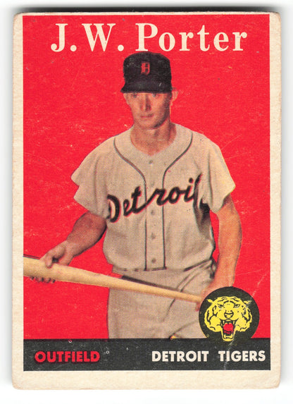 1958 Topps J. W. Porter Detroit Tigers #32