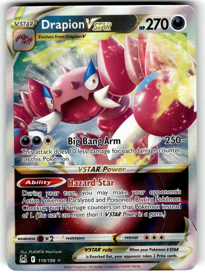 SWSH11: Lost Origin #119/196 Drapion VSTAR