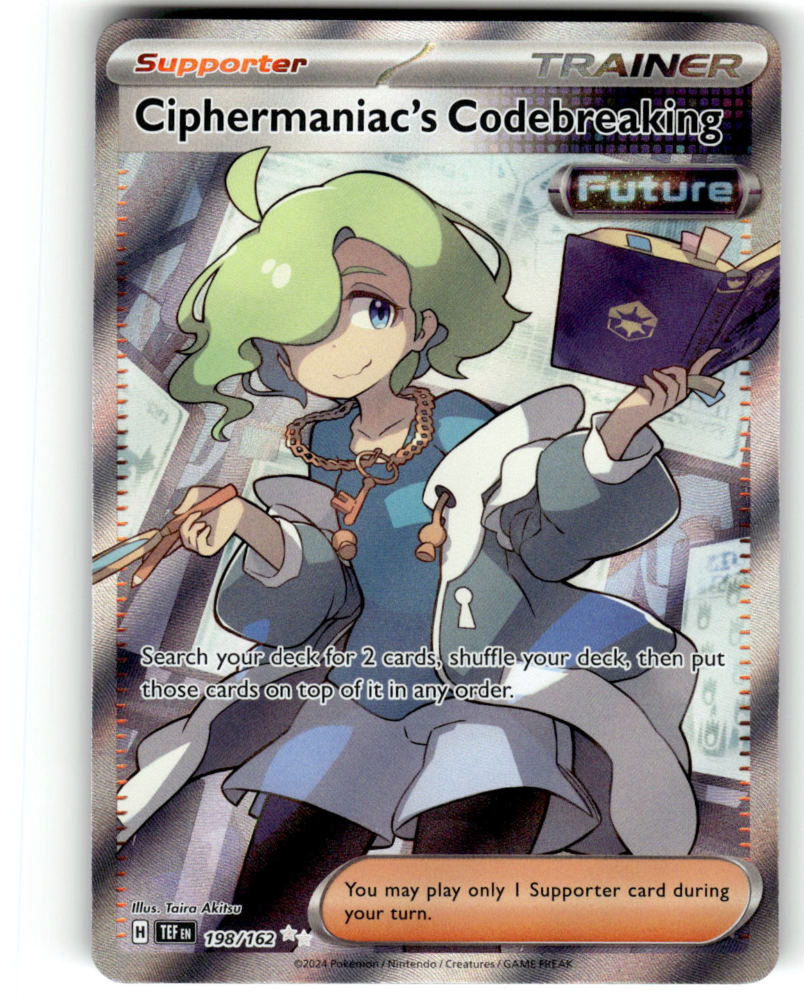 SV05: Temporal Forces #198/162 Ciphermaniac's Codebreaking