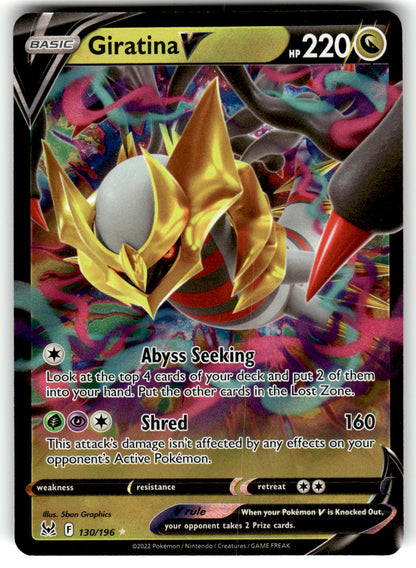 SWSH11: Lost Origin #130/196 Giratina V