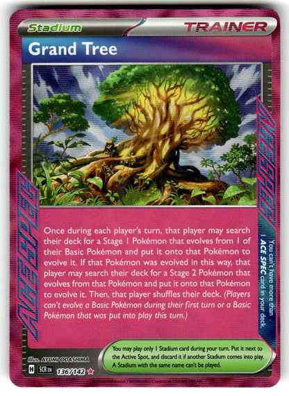 SV07: Stellar Crown #136/142 Grand Tree