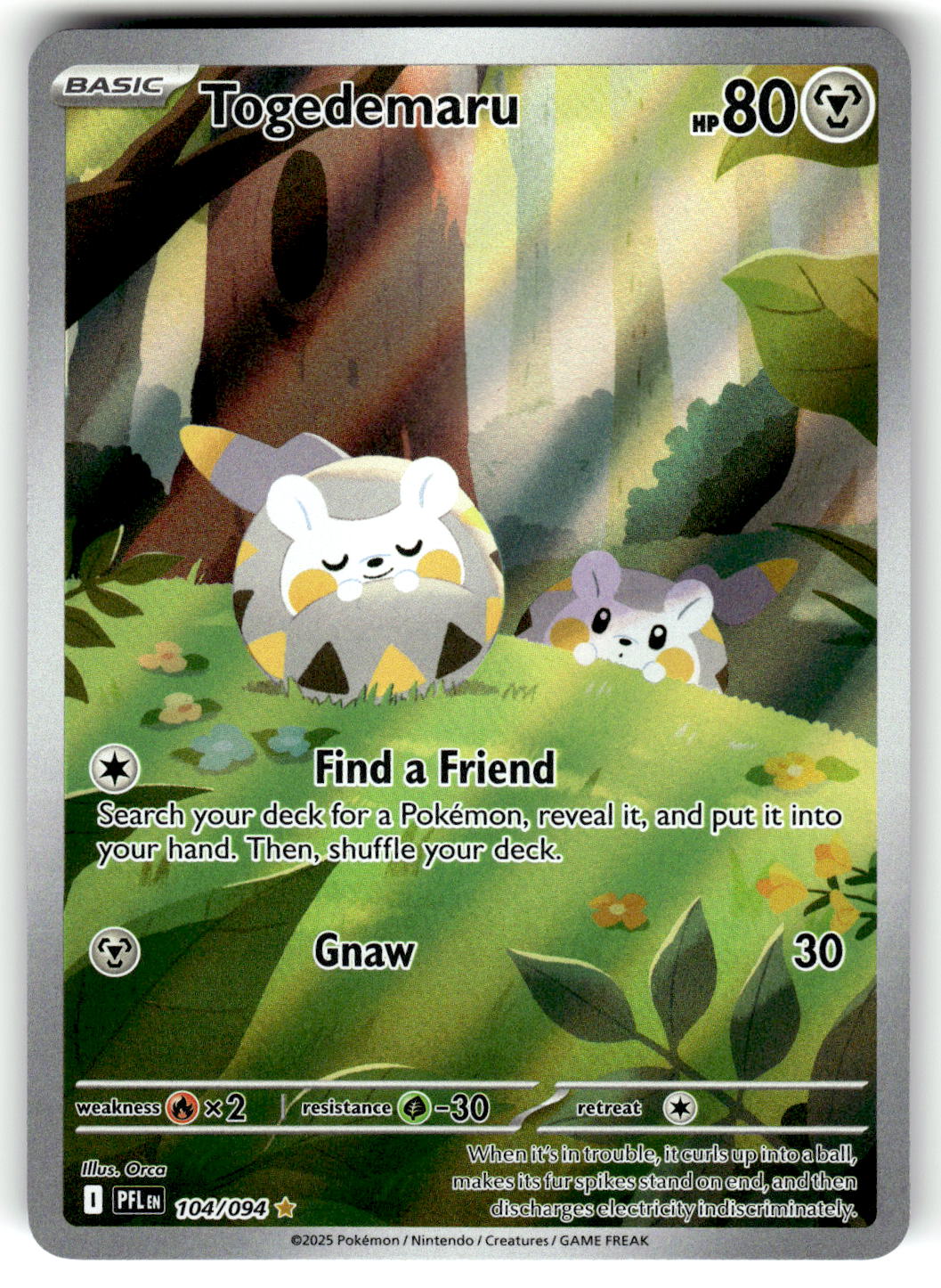 ME02: Phantasmal Flames #104/094 Togedemaru