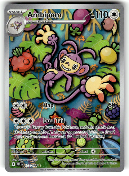 ME02: Phantasmal Flames #107/094 Ambipom