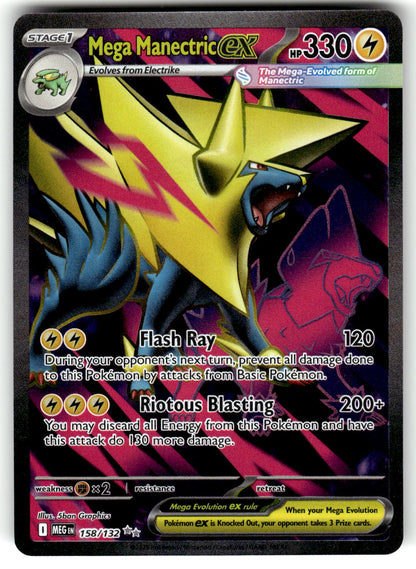 ME01: Mega Evolution #158/132 Mega Manectric ex