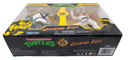 TMNT vs Cobra Kai - Michelangelo vs Daniel Larusso