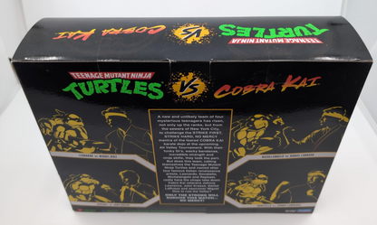 Teenage Mutant Ninja Turtles vs Cobra Kai Leonardo vs Miguel Diaz