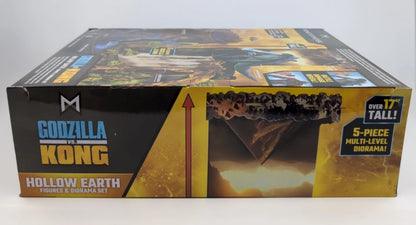 2023 - Monsterverse Godzilla vs Kong - Hollow Earth Diorama Set - Playmates