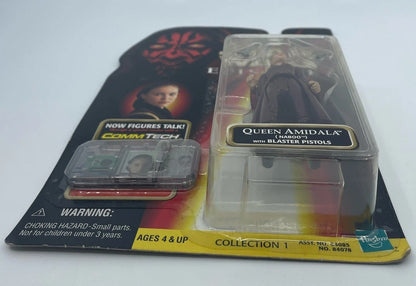 1998 - Star Wars Ep I - Queen Amidala + CommTech Chip - Hasbro Figure