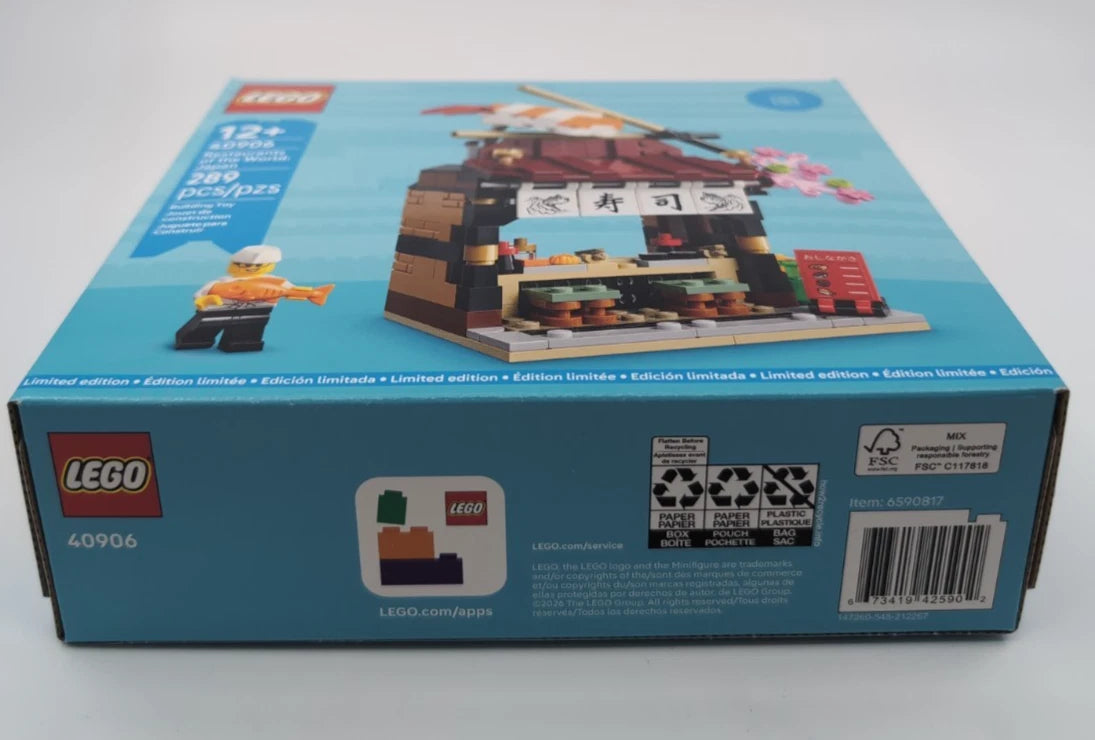 2026 - LEGO Restaurants of the World Japan - Sushi Shop 40906